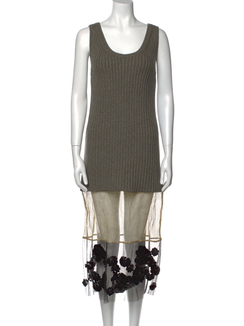 PRADA 2022 midi runway dress